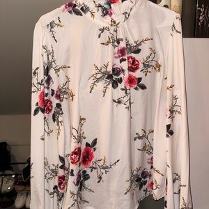 Floral Print Women's Top
